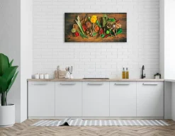 EUROART Wandbild 55 x 115 cm Herbs and Spices XIII
