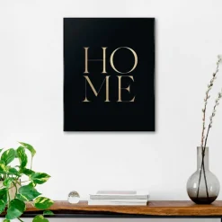 Wandbild 40 x 50 cm Home Bilder Mit Rahmen