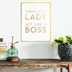 Best Wandbild 30 x 40 cm Lady Boss Bilder Mit Rahmen|Bilder Nach Themen