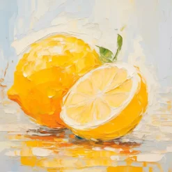 Discount Wandbild 30 x 30 cm Lemon I Bilder Ohne Rahmen