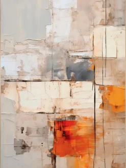 EUROART Bilder Mit Rahmen|Wandbild 60 x 80 cm Natural Harmony V