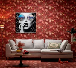 KARE DESIGN Bilder Mit Rahmen|Bilder Nach Themen|Wandbild 120 x 120 cm New York View 56219