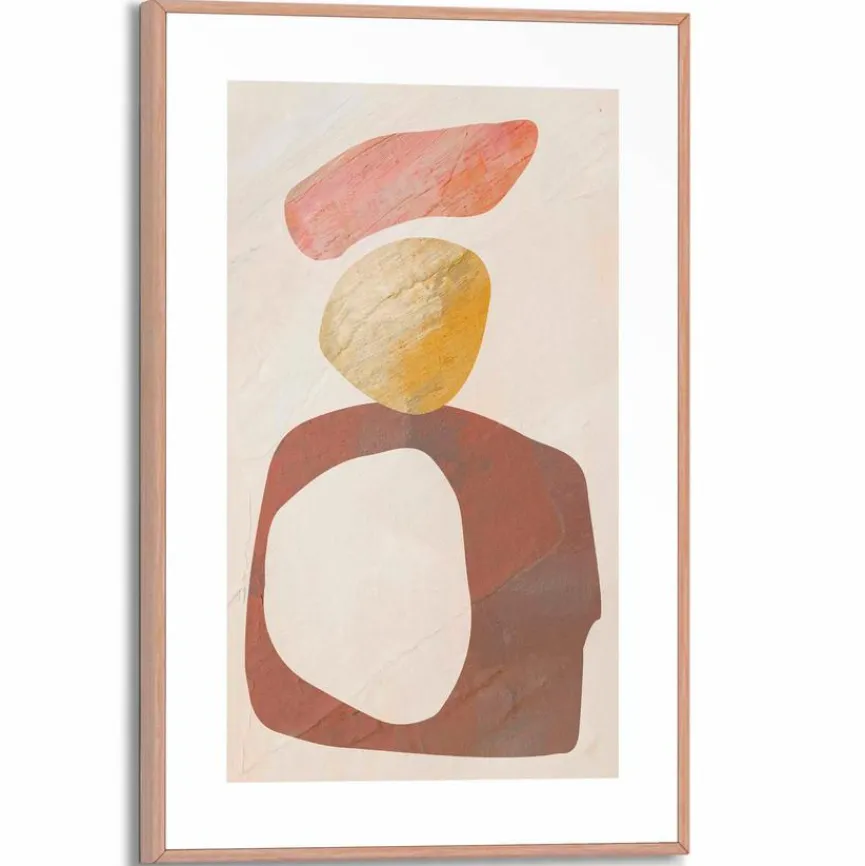 Outlet Wandbild 20 x 30 cm Pebbled Stones Bilder Mit Rahmen