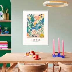 Clearance Wandbild 50 x 70 cm Primary Garden Bilder Mit Rahmen