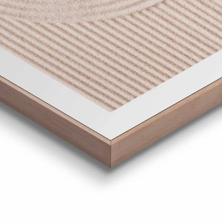 Wandbild 30 x 40 cm Sandy Circles Bilder Mit Rahmen