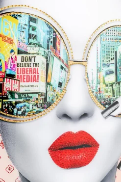 Online Wandbild 120 x 120 cm Times Square View 56218 Bilder Mit Rahmen|Bilder Nach Themen