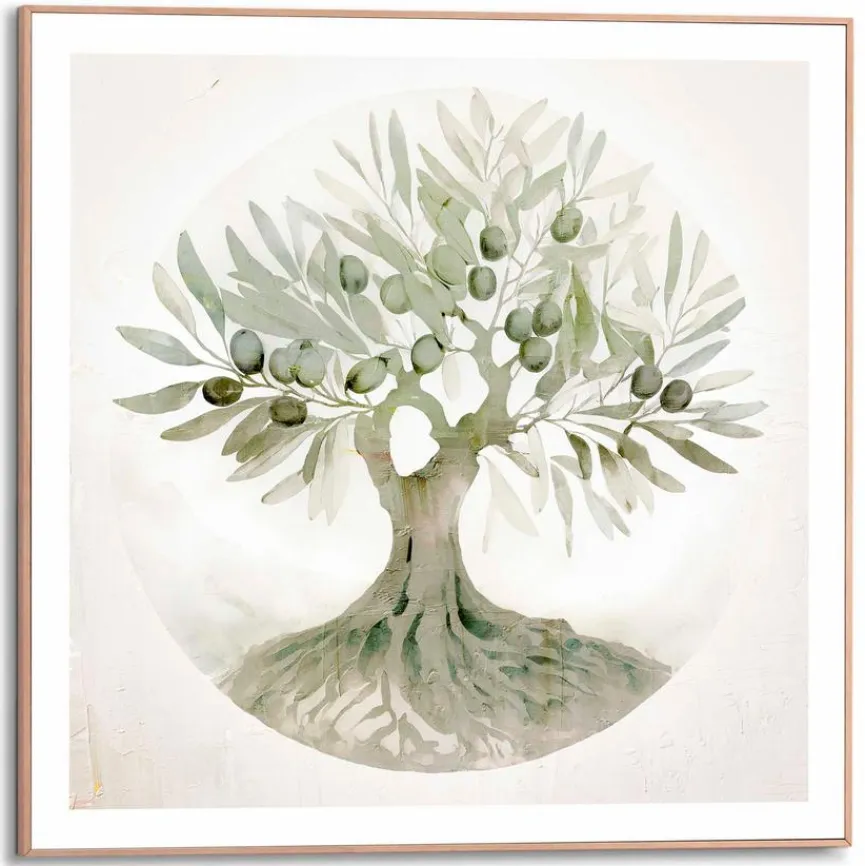 Reinders Bilder Mit Rahmen|Wandbild 50 x 50 cm Tree of Life