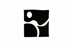 DAHEIM Bilder Ohne Rahmen|Wanddeko Simple Black