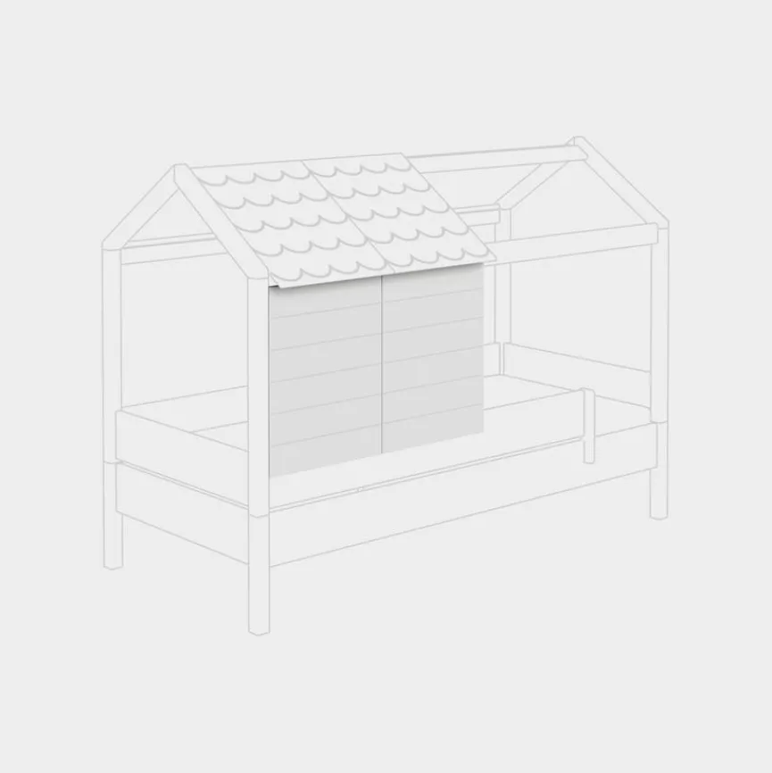 Kinder Paidi Wandpaneel Tiny House 2er Set