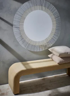 DEKNUDT MIRRORS Wandspiegel Yoko Bronze