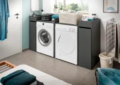 Geräteschränke|Waschmaschinenumbau-Set Lucca