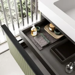 Waschbeckenunterschränke|Waschtischkombination Pixel 02