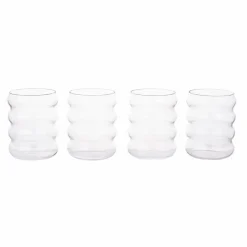 Wasserglas Bubble 4tlg.