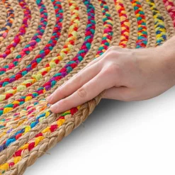 Moderne Teppiche|Webteppich Chindi Round Ø 120 cm