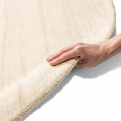 Natur(Look) Teppiche|Webteppich Gabbeh Uni Ø 200 cm