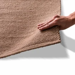 TISCA Webteppich Respect Plain 140 x 200 cm