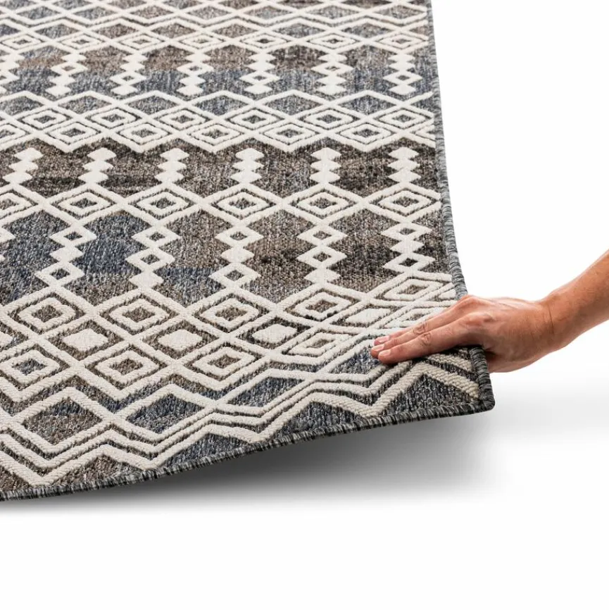 Webteppich Ribe Boho 200 x 290 cm