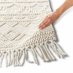Clearance Webteppich Tassels 170 x 230 cm Natur(Look) Teppiche