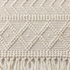 Hot Webteppich Tassels 140 x 190 cm Natur(Look) Teppiche