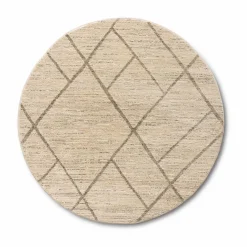 Hot Webteppich Cadis Ø 200 cm Natur(Look) Teppiche