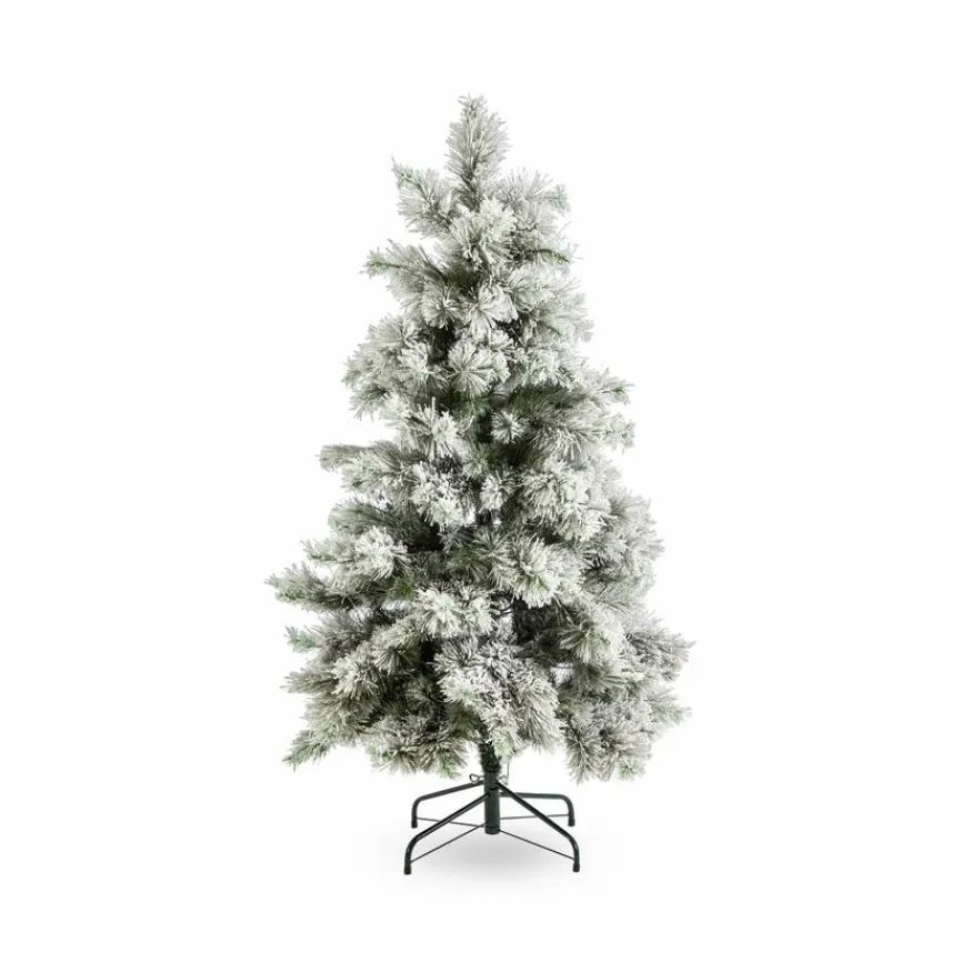 Sale Weihnachtsbaum mit LED Schnee 150 cm Für Den Weihnachtsbaum