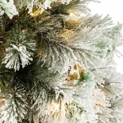 Sale Weihnachtsbaum mit LED Schnee 150 cm Für Den Weihnachtsbaum