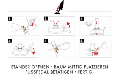 Hot Weihnachtsbaumständer Green Line Für Den Weihnachtsbaum