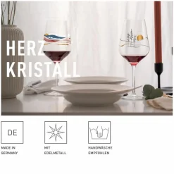 Outlet Weißweinglas Herzkristall 380 ml Gläser