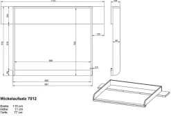 Clearance Wickelaufsatz Alkmaar Kinder Wickelkommoden|Wickelkommoden