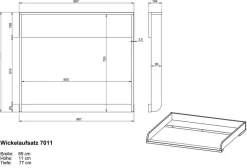 Kinder Germania Wickelaufsatz Alkmaar