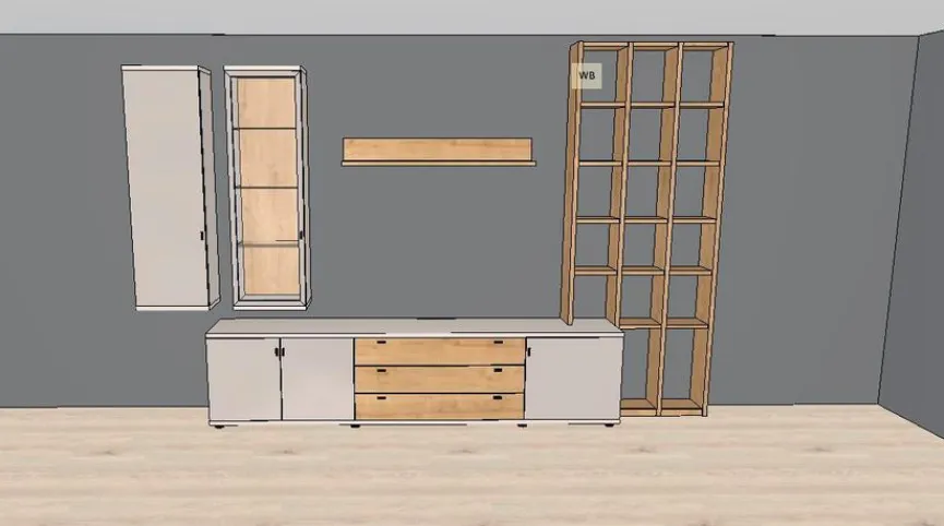 Musterring Wohnwand Kira-System