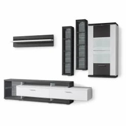 Clearance Wohnwand Manhattan 5tlg. Wohnwände & Tv-Lowboards