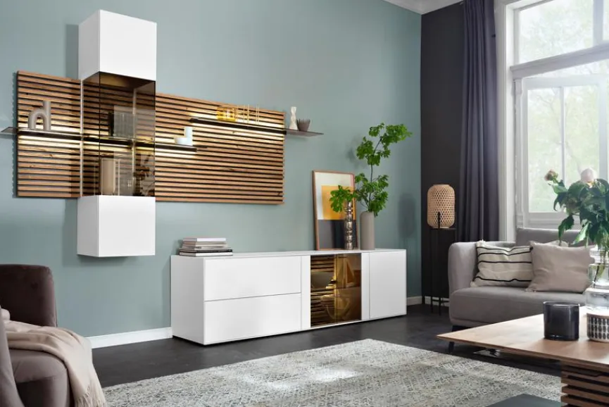Sale Wohnwand Yonna Wohnwände & Tv-Lowboards